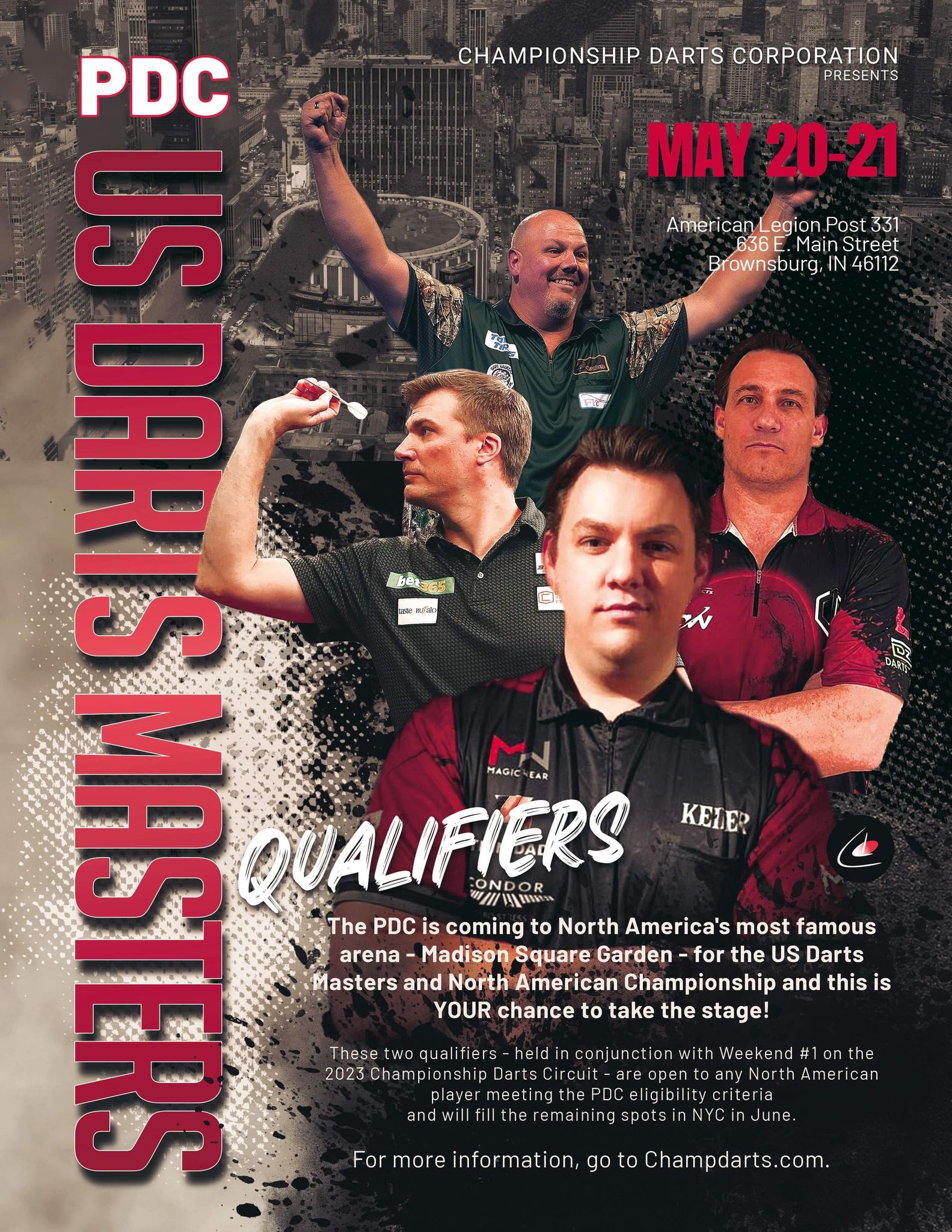 Darts tournament comes to Madison Square Garden this weekend